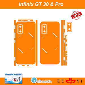 Infinix GT 30 & Pro Phone Skin Template – Digital Vector Cut File