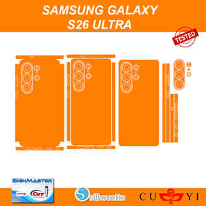 Samsung Galaxy S26 Ultra Skin Template – Digital Vector Cut File